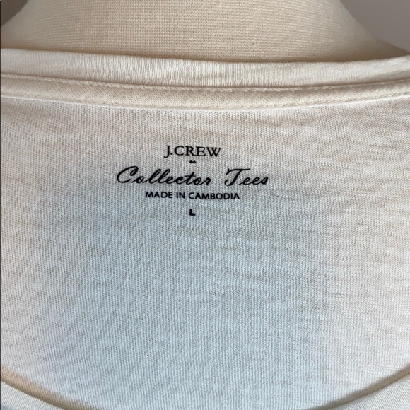 π₯MAKE ME AN OFFERπ₯ EUC J Crew Collector Tee - Picture 4 of 7